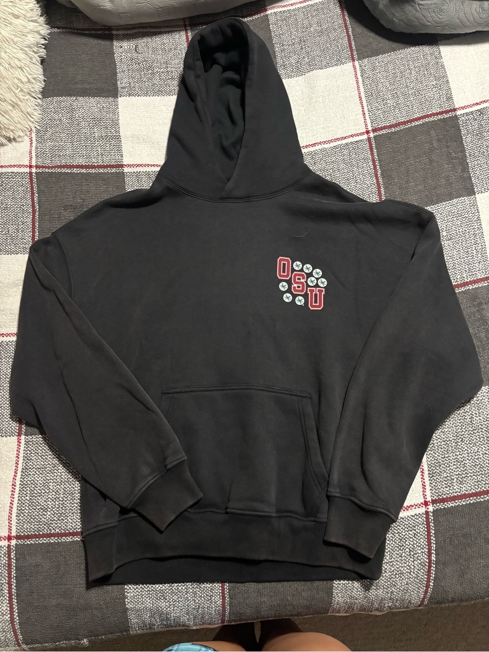 A&F Women’s OSU Black Hooded Sweatshirt - Women's Pullover
